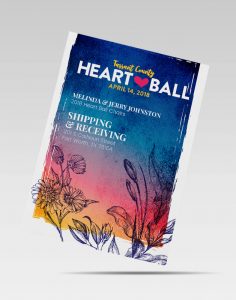 2018 Heart Ball Design - Event Invitation Design